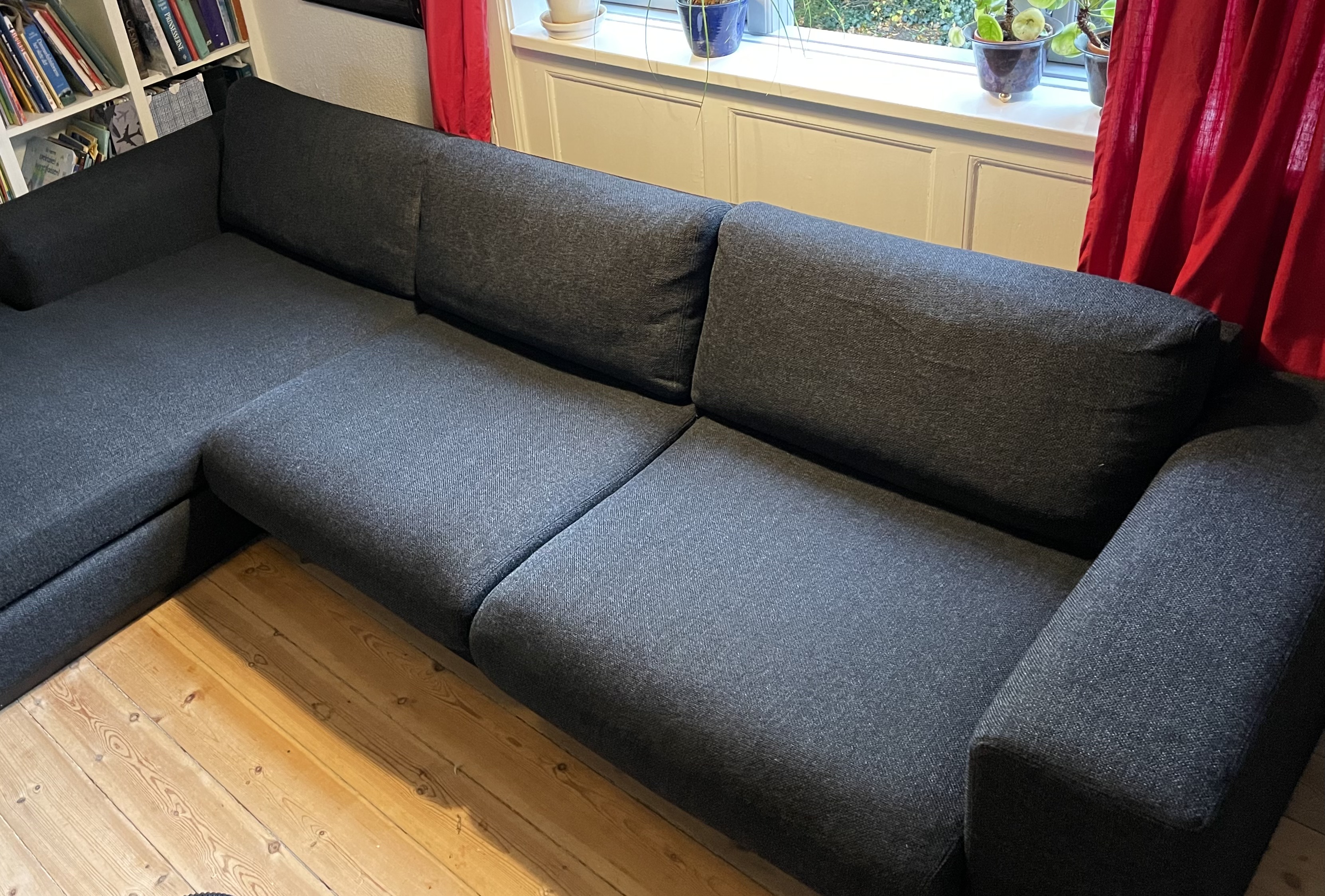 Snavset sofa